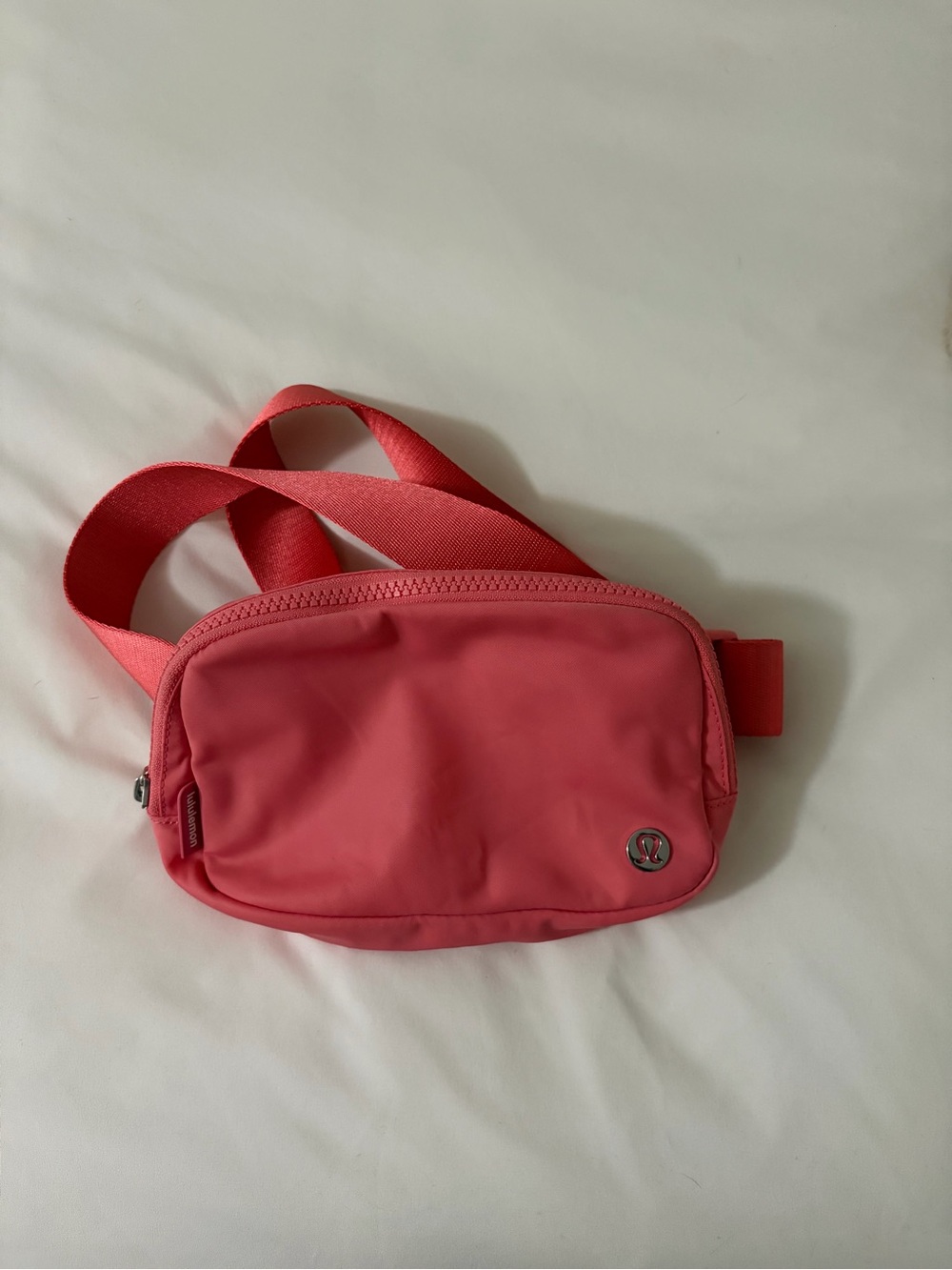 lululemon athletica Coral Pink Crossbody Belt Bag
